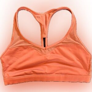 Womens size S peach colored sports bra
